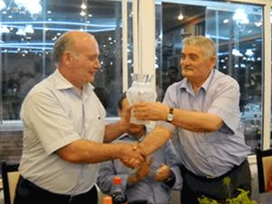 Kalkanlı’ya veda yemeği verildi