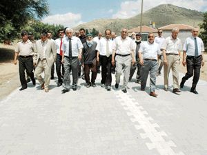 Aksaray Valisi Alimoğlu köyleri ziyaret etti