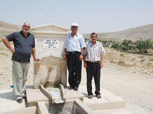 Şehidin suyu kesildi