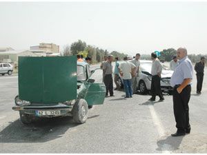 Dikkatsizlik kaza getirdi: 2 yaralı