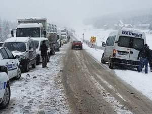 Konya'da kapanan yollar trafiğe açıldı