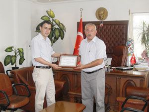 Hüyük Kaymakamı Keskin ilçeye veda etti