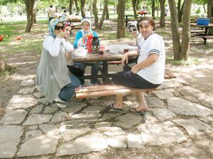 Seydişehirliler, Kuğulu Park'ta serinliyor