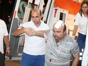 Silahla darp ettiler