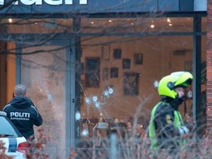 Danimarka'da polis saldırganı öldürdü