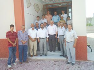 Karapınar'da yaptırılan cami ibadete açıldı