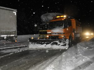 Seydişehir’de ulaşıma kar engeli