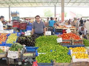 Pazarda yoğunluk başladı