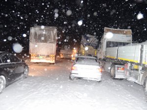 Konya’da Ulaşıma Kar Engeli