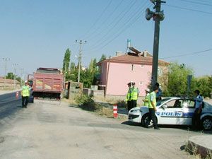 Stajyer polisler görev başında
