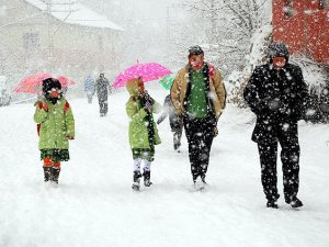 Konya İl Genelinde Okullar Tatil Edildi