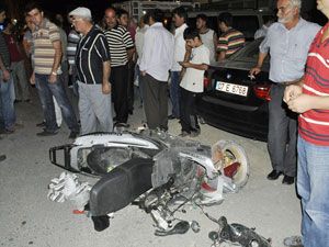 Seydişehir’de motosiklet kazası