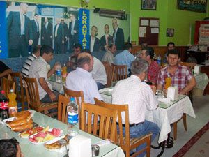Emniyet Müdürvekili Ulutaş'a veda yemeği