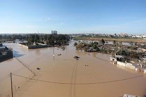 İsrail baraj sularını Gazze yönüne boşalttı