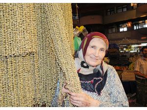 Kurutulmuş bamyanın kilosu 50 lira