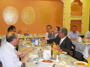 Kulu’da yöneticilere iftar yemeği verildi