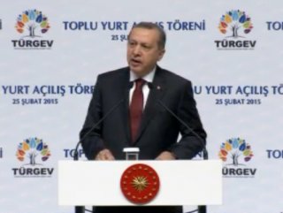 Erdoğan TÜRGEV Yurtları'nın açılışını yaptı