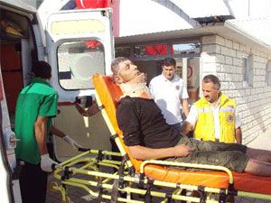 Otomobil takla attı 3’ü ağır 5 yaralı