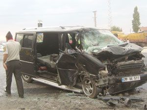 Sarayönü'nde kaza 1 ölü, 4 yaralı