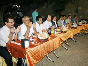 Beyşehir cezaevinde iftar yemeği