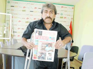 Engelli gazeteciden sitem