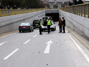 Konya’da Trafik Kazası: 1 Yaralı