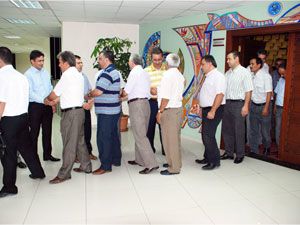 Karatay Belediyesi personeli bayramlaştı