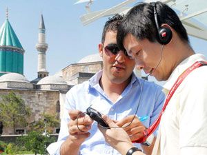 Yerli turiste sesli rehberlik hizmeti