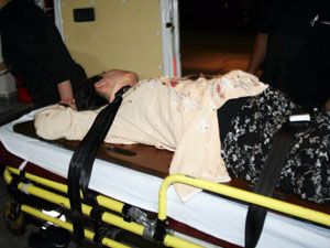 Beyşehir’de hamile kadın terastan atladı