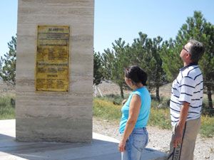 Karapınar yolundaki Anıt ziyaret ediliyor