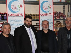 AGD ve Cansuyu'dan mültecilere yardım eli