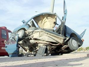 Çabalar sürücüyü kurtarmaya yetmedi