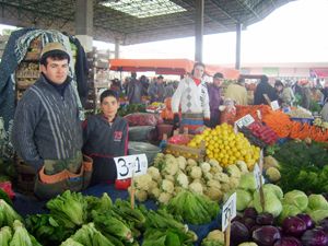 Pazarcının yüzü güldü