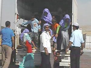 5 metrekarelik kamyonette 56 yolcu