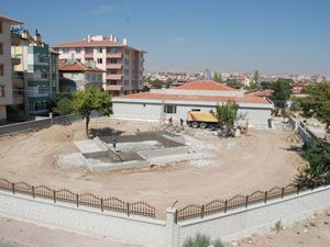 Keçeciler Düğün Salonu inşaatında sona yaklaşıldı