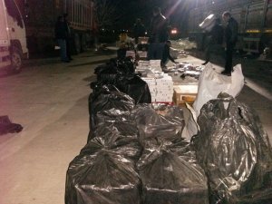 Konya'da kaçak sigara operasyonu