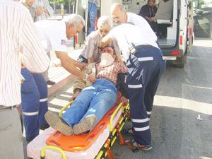 Kazalarda 1 ölü 8 yaralı