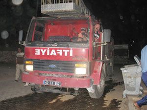 Hadim'de iki ayrı noktada yangın çıktı