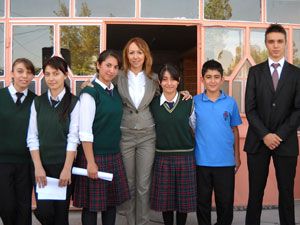 Karapınar Lisesi’nde akıllı tahta tanıtımı