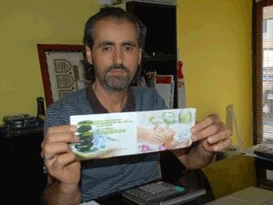 Sucuk ekmek20 bin Euro!