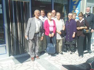 Finlandiyalı turistler Karapınar'a geldi
