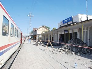 Konya Garı yenileniyor