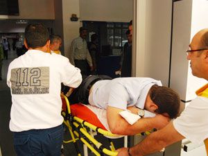 Konya'da bir kişi bıçakla yaralandı