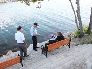 Yere çekirdek kabuğu atana ceza