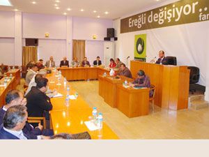Ereğli Kent Konseyi toplandı