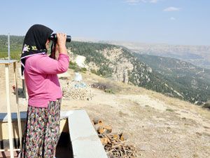 25 yıldır ormanları gözetliyor