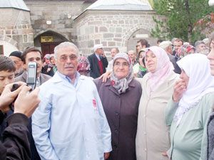 Seydişehir'de hacı adayları uğurlandı