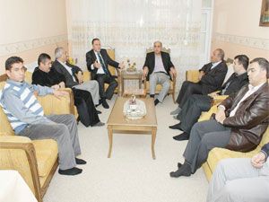 Aksaray Belediyesi’nden şehit ailesine ziyaret