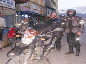 Alman turistler Seydişehir'de konakladı
