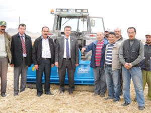 Karapınar'da çiftçiye büyük hizmet